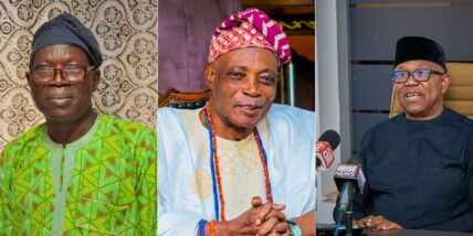 Oba Ladoja Denies Rift With Peter Obi, Calls Him ‘Brother and Friend’ – Oba Rashidi Adewolu Ladoja