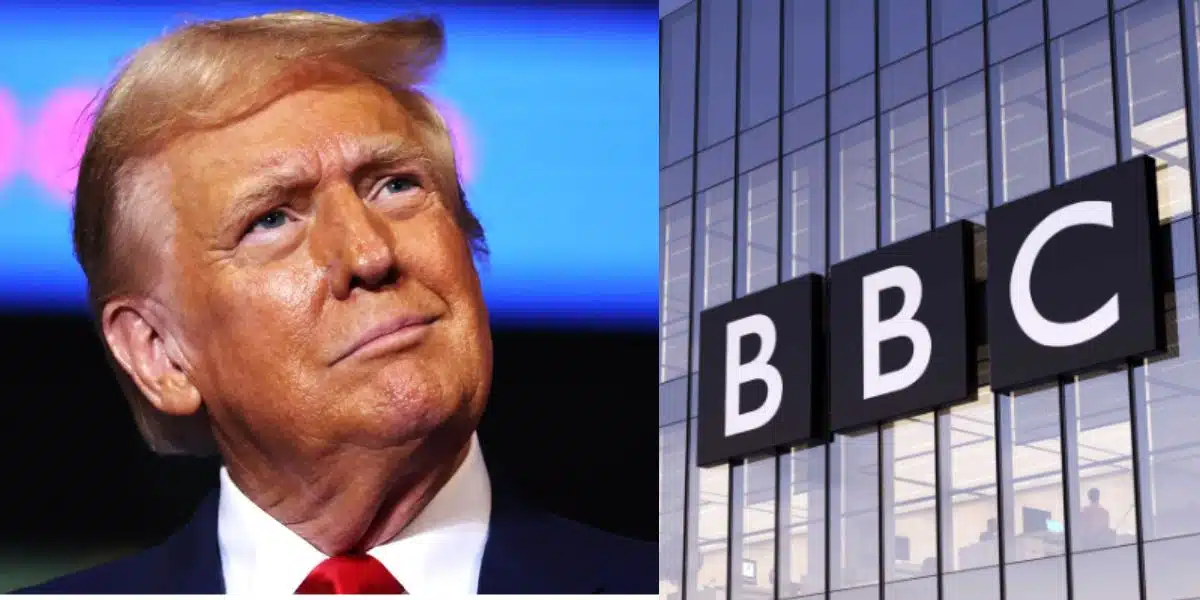 Donald Trump Threatens $1 Billion Lawsuit Against BBC Over Edited Clip