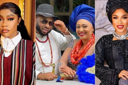 “Old Wounds, New Shade?” — Angela Okorie Calls Out Rosy Meurer as Tonto Dikeh–Churchill Drama Resurfaces